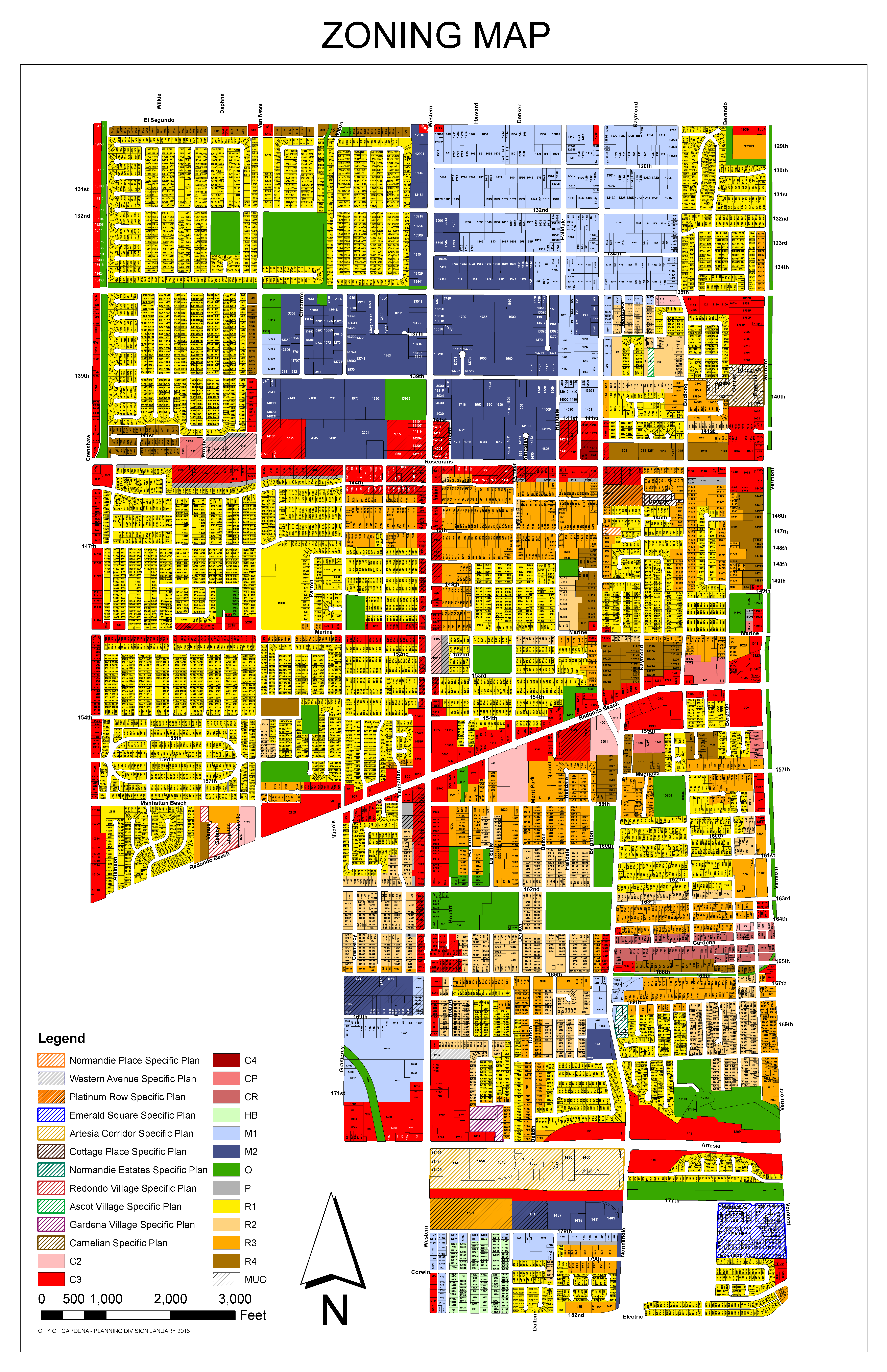los angeles zoning map pdf City Maps City Of Gardena los angeles zoning map pdf